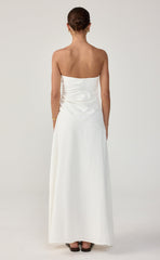 Doria Maxi Dress (White)