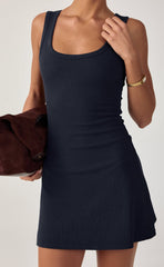 Jayden Mini Dress (Navy)