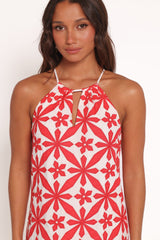 Kaelia Mini Dress - Red