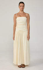 Reese Maxi Dress (Buttercream)