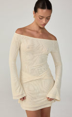 Soleil Mini Dress (Buttermilk)