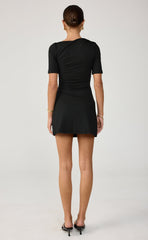Vilma Mini Dress (Black)